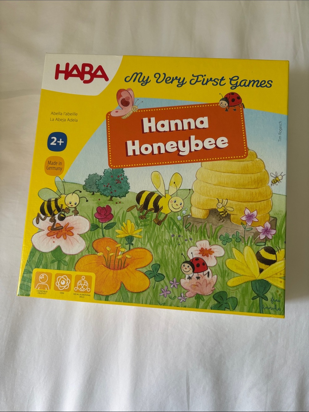 haba my very first games hanna honeybee game